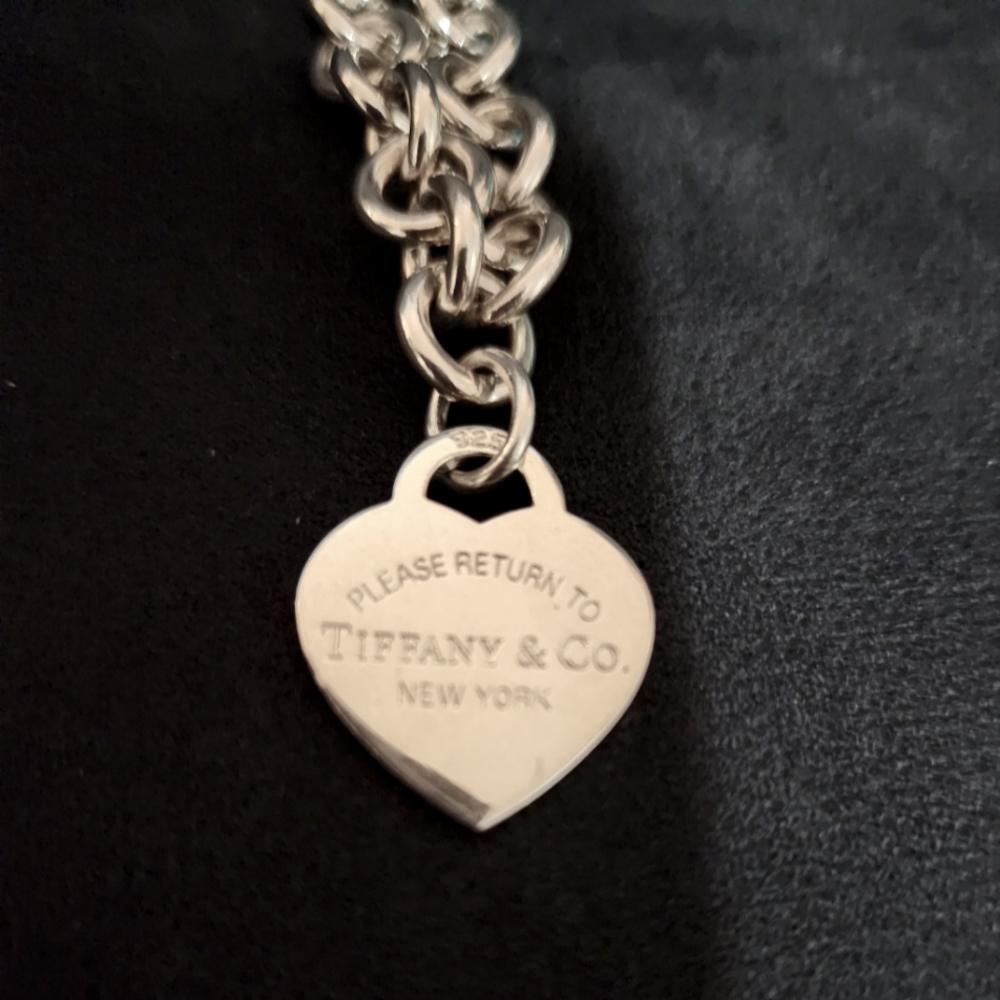 Vintage Return to Tiffany Heart Tag Necklace